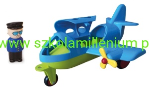 SAMOLOT Z FIGURKĄ JUMBO 701270